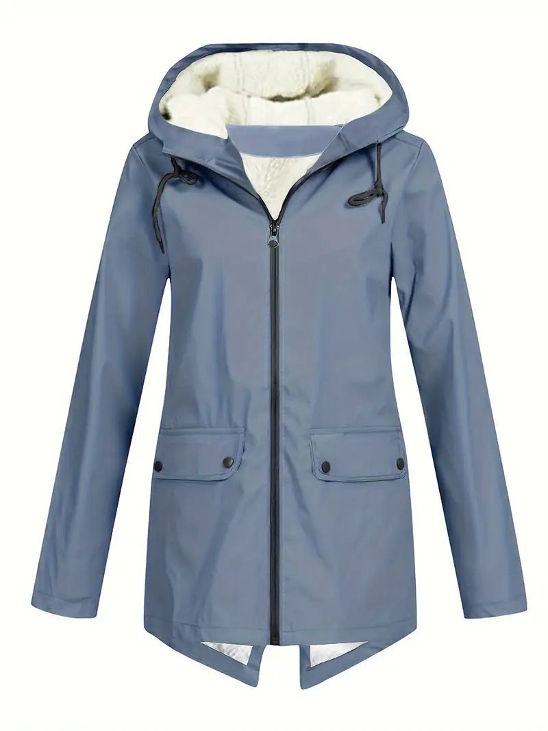 Amelia – Soft Fleece Zip Hoodie