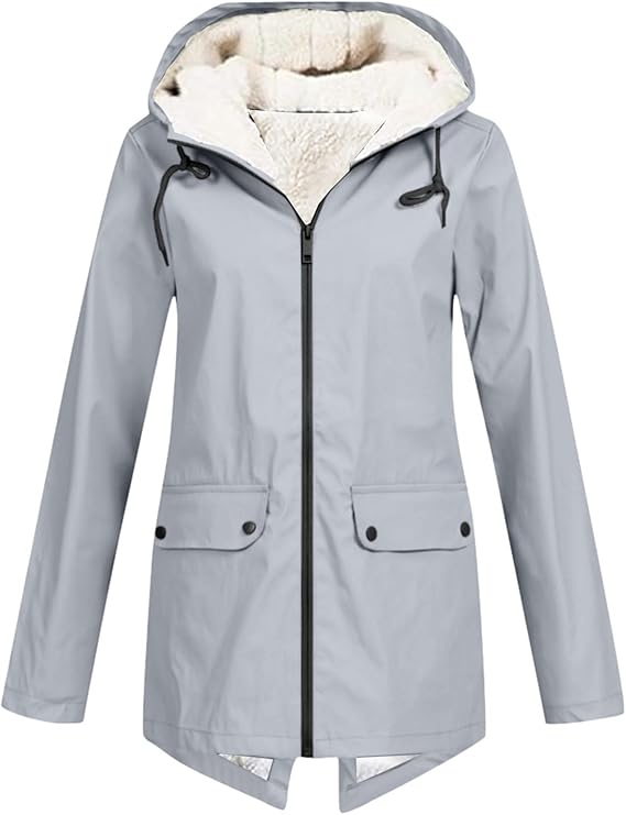 Amelia – Soft Fleece Zip Hoodie