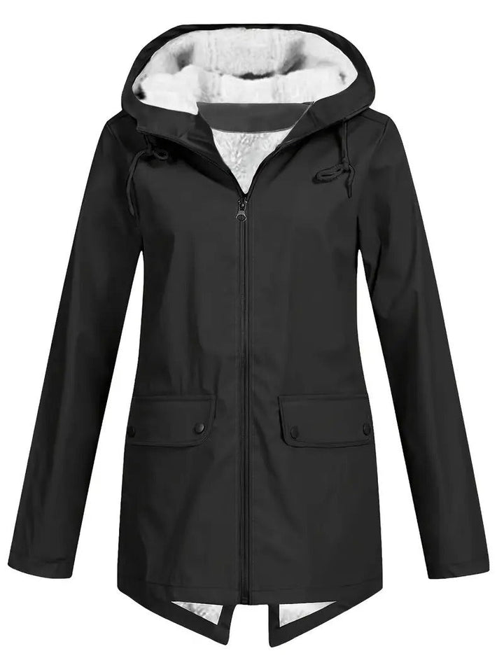 Amelia – Soft Fleece Zip Hoodie