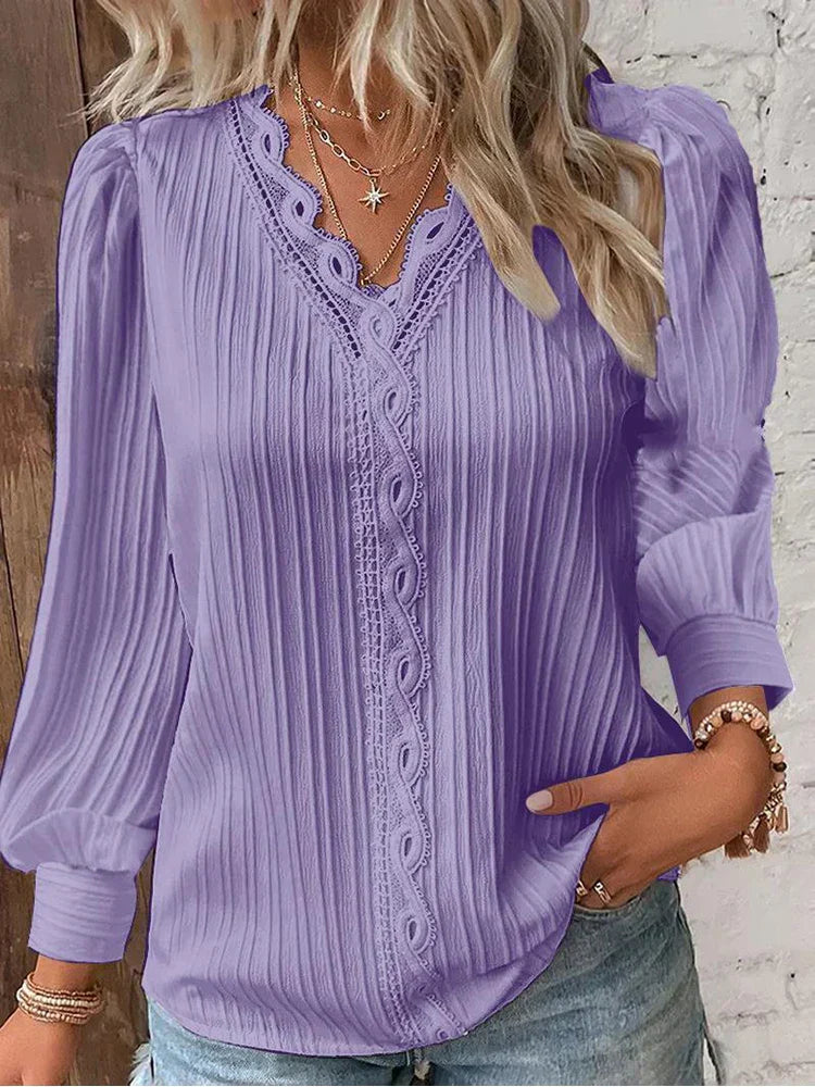 Renata – Classic Pleated Top