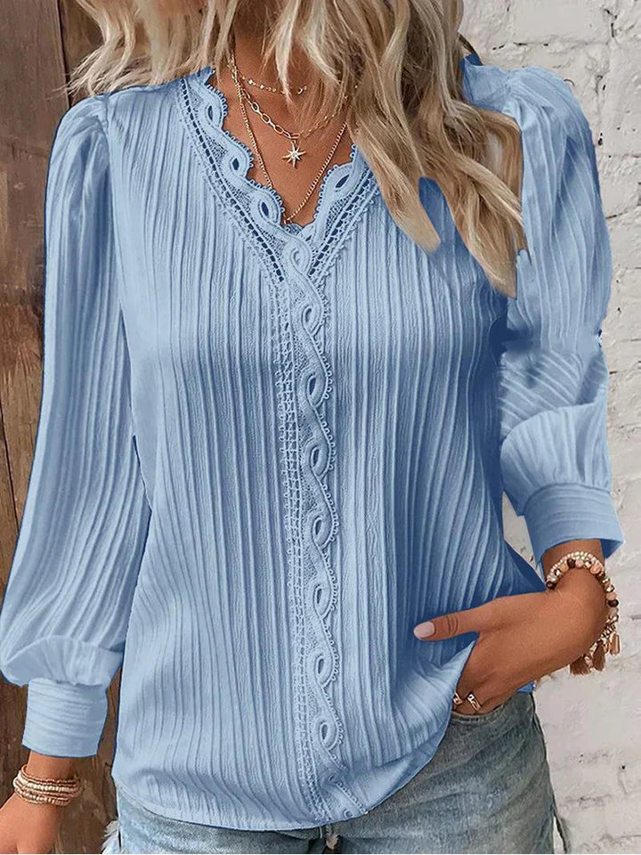 Renata – Classic Pleated Top
