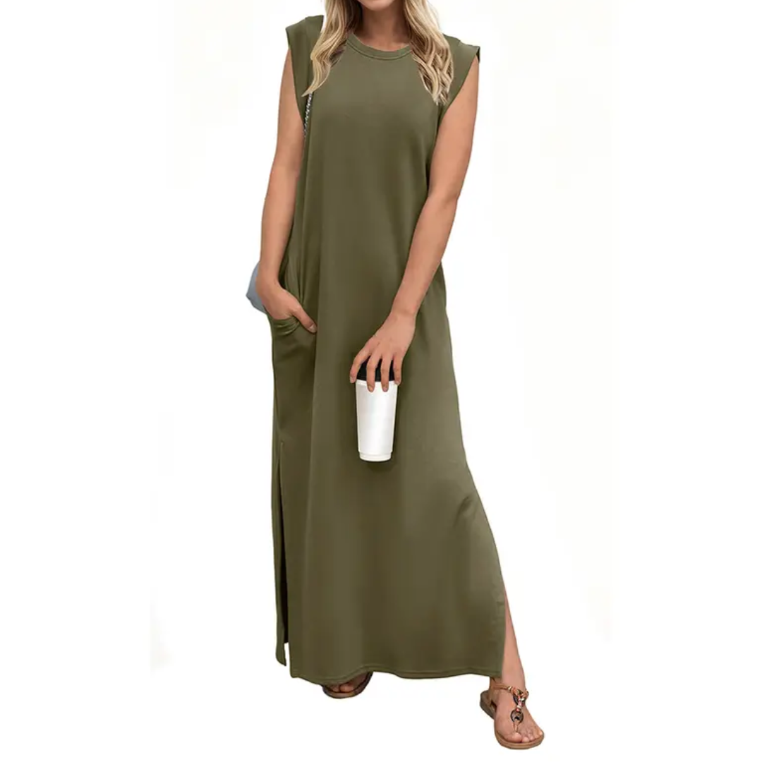 Jean – Breezy Split Pocket Maxi Dress