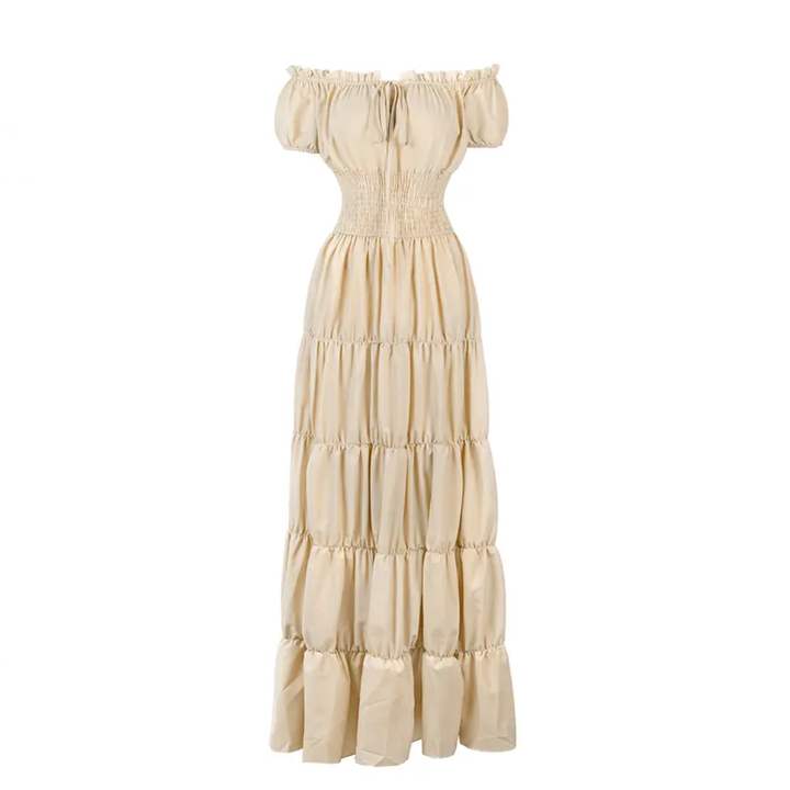 Josie – Medieval Renaissance Smocked Waist Dress