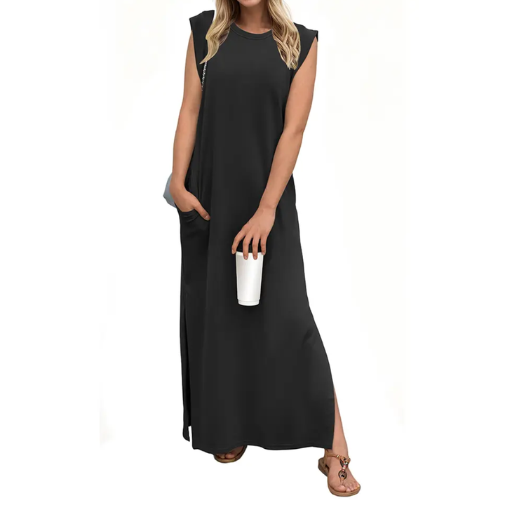 Jean – Breezy Split Pocket Maxi Dress
