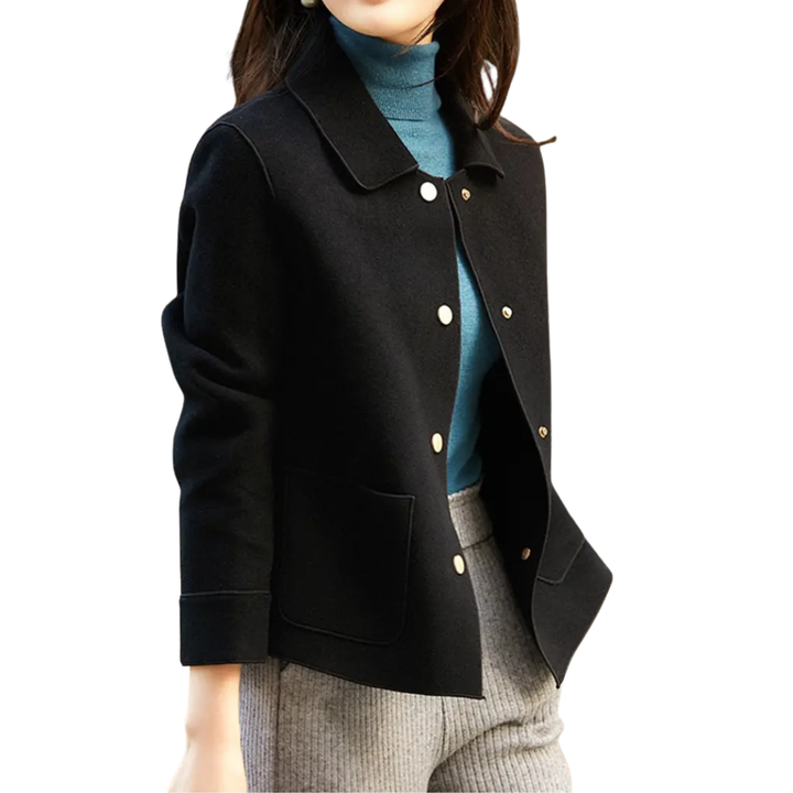 Dorothea – Refined Double-Faced Wool Pea Coat