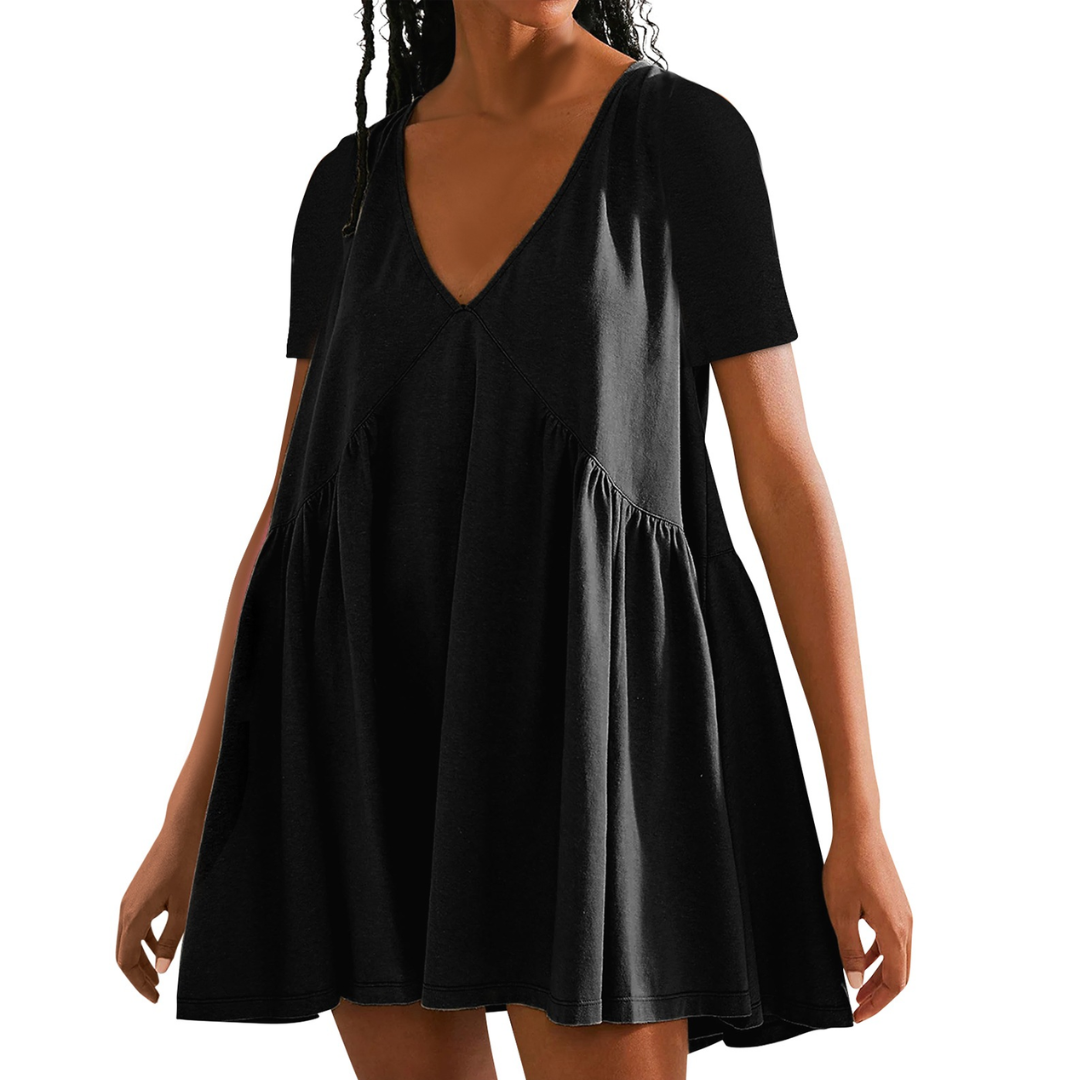 Isobel – Relaxed Cotton Tee and Shorts Set