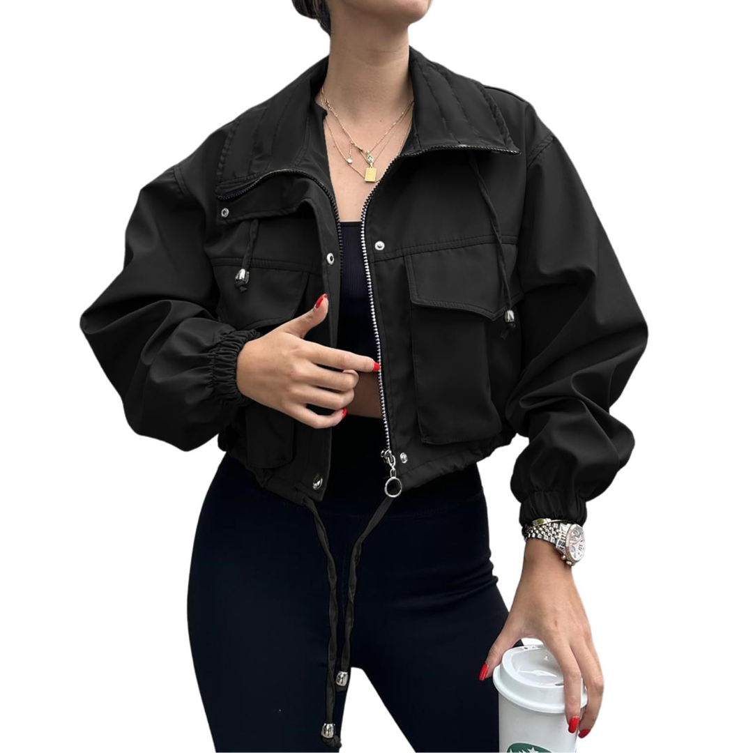 Ethel – Cosy Y2K Inspired Bomber Jacket