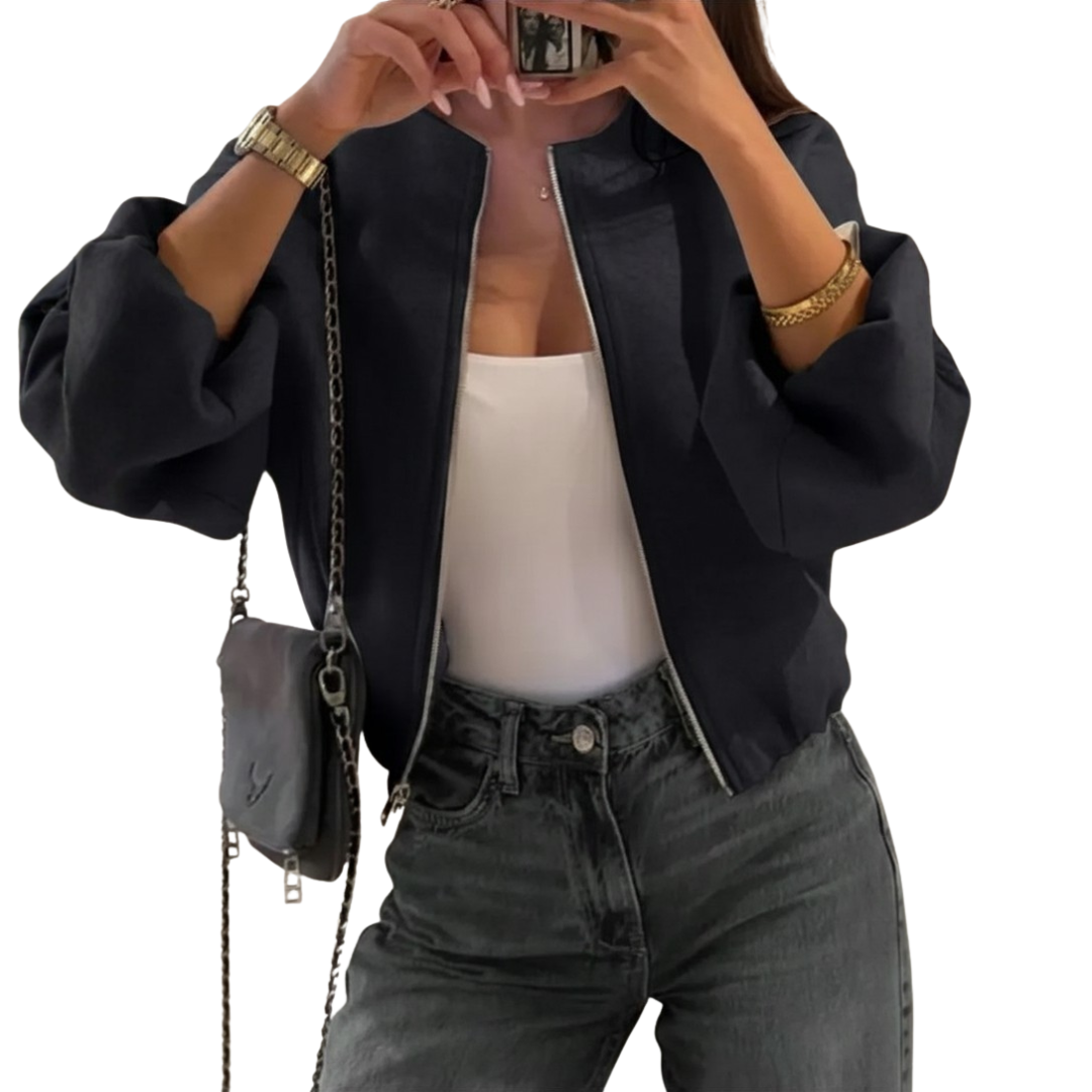 Emma – Chic Open Front Jacket