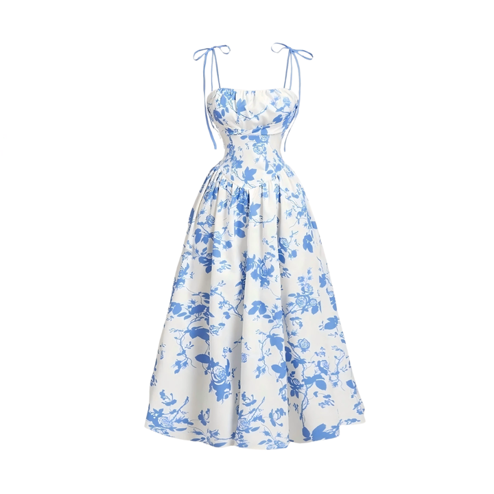 Rosalie – Floral Tie-Shoulder Cami Dress
