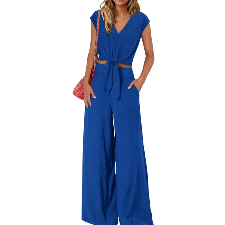 Eileen – Elegant Wrap Ruched Bodycon Formal Dress