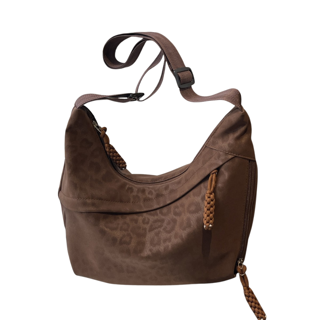 Josie – Embossed Floral Tote And Crossbody Handbag Set