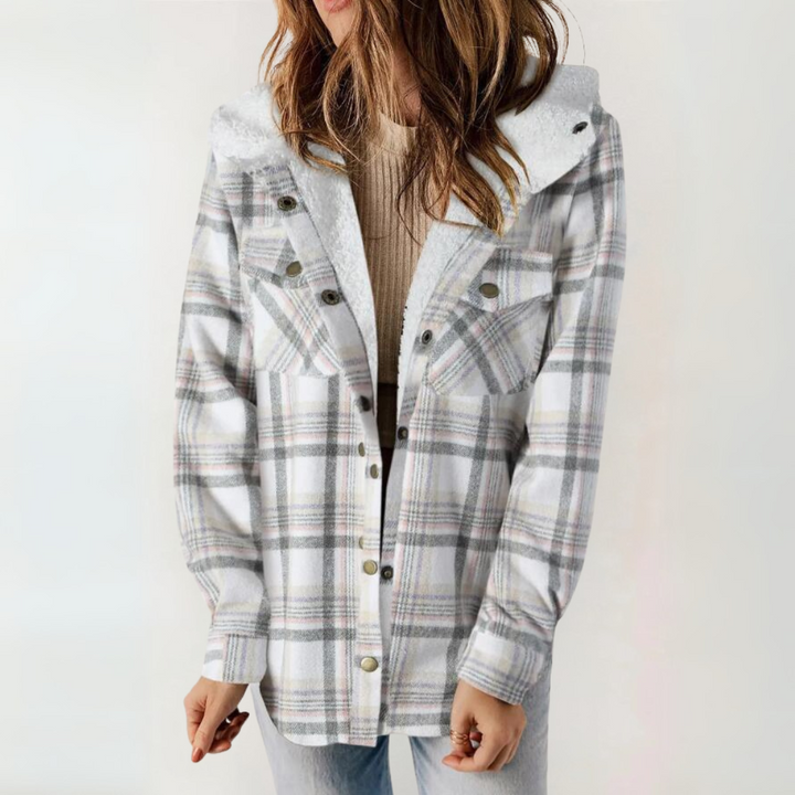 Josie – Casual Varsity Zip Jacket