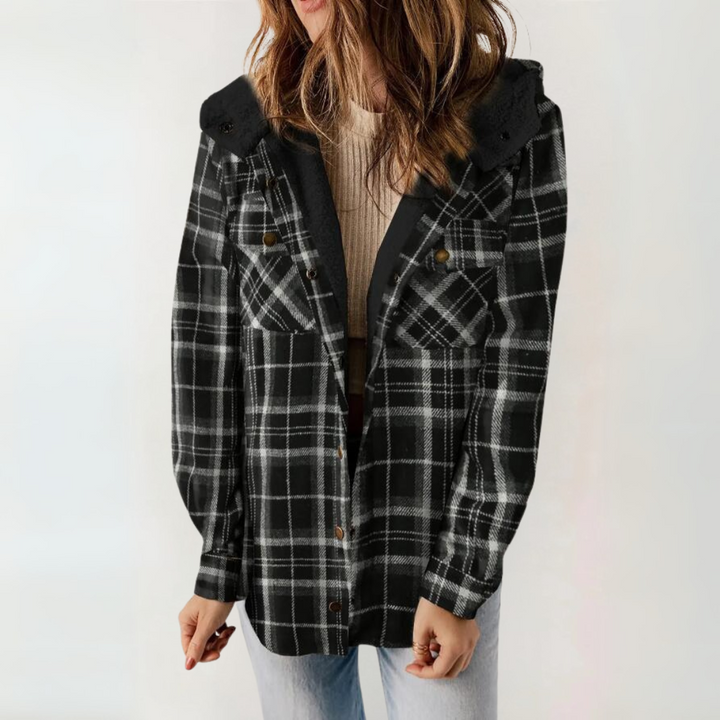 Josie – Casual Varsity Zip Jacket