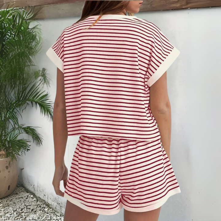 Sonia – Casual Summer Tee and Shorts Co-Ord