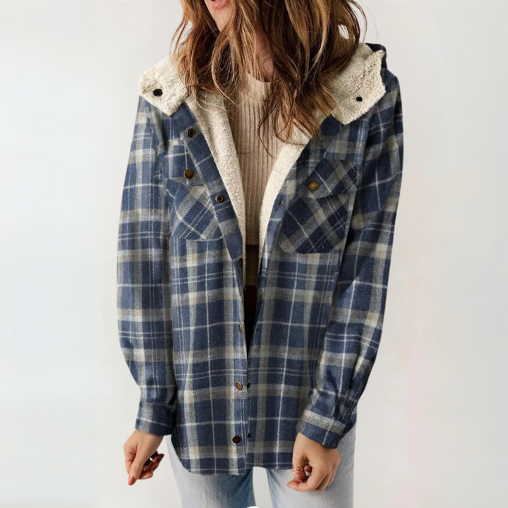Josie – Casual Varsity Zip Jacket