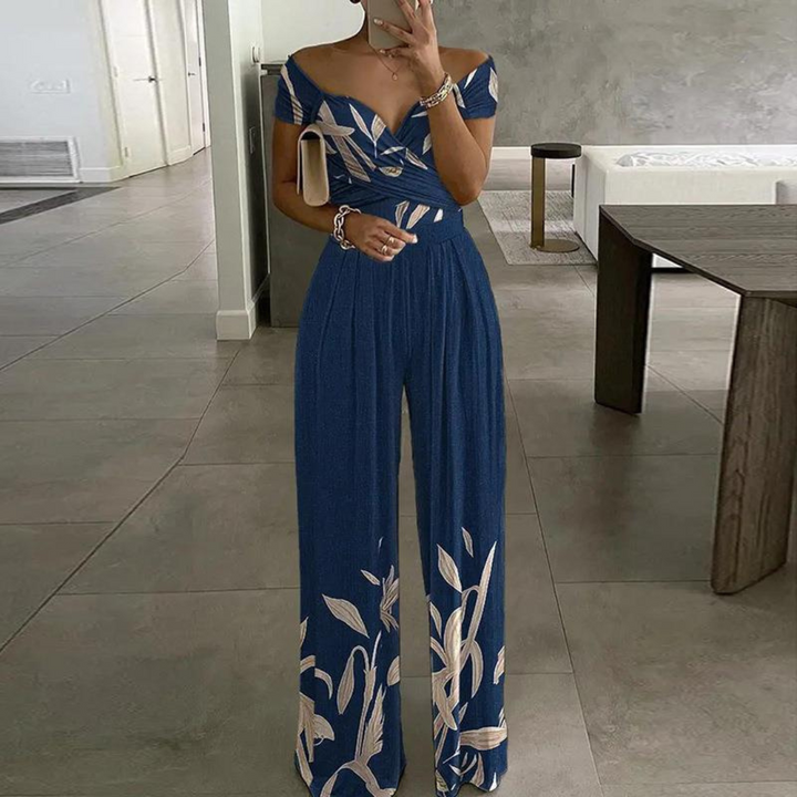 Eileen – Chic Summer Wide Leg Jumpsuit