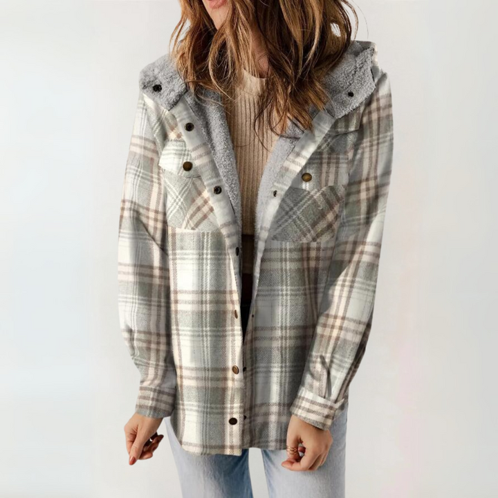 Josie – Casual Varsity Zip Jacket