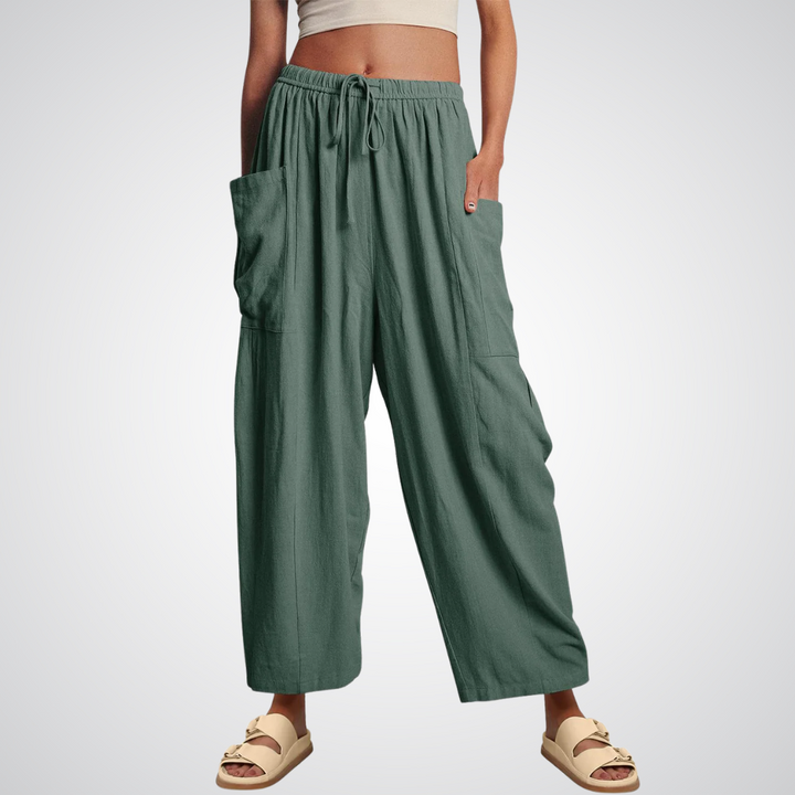 Anthea – Wide Leg Comfort Trousers