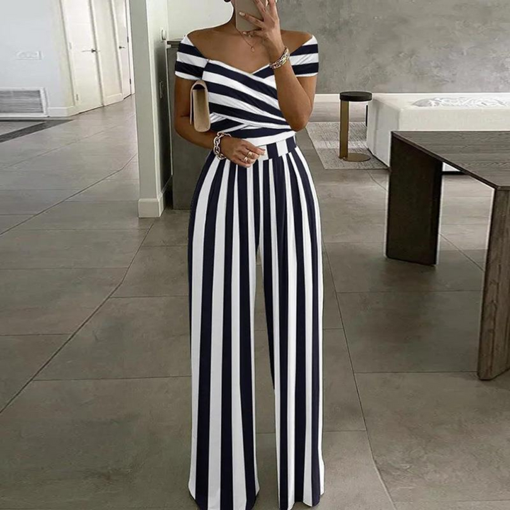 Eileen – Chic Summer Wide Leg Jumpsuit
