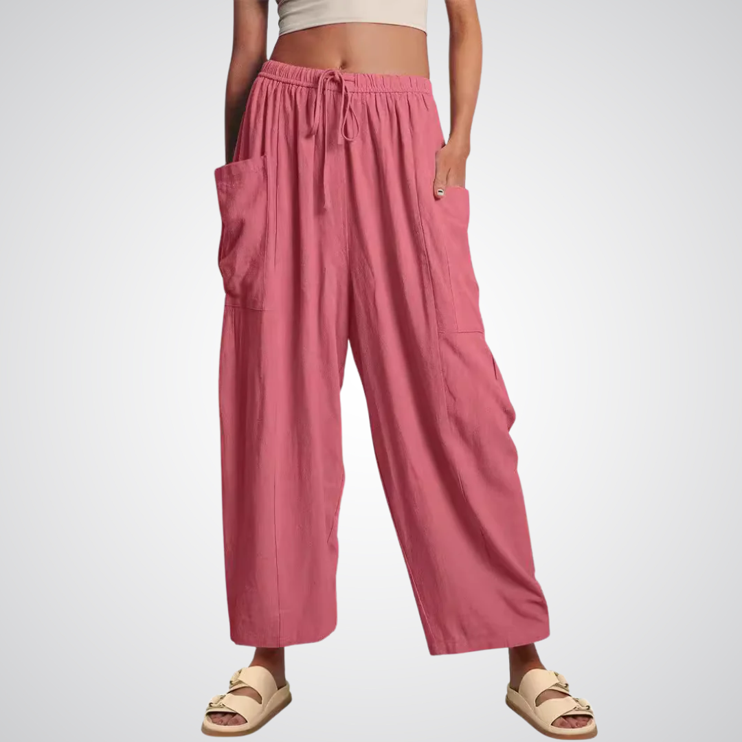 Anthea – Wide Leg Comfort Trousers