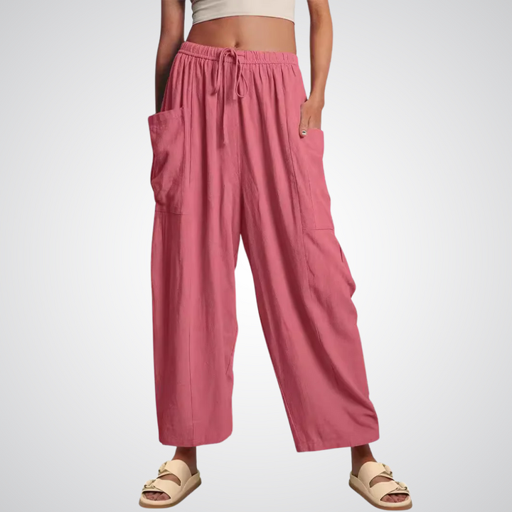 Anthea – Wide Leg Comfort Trousers