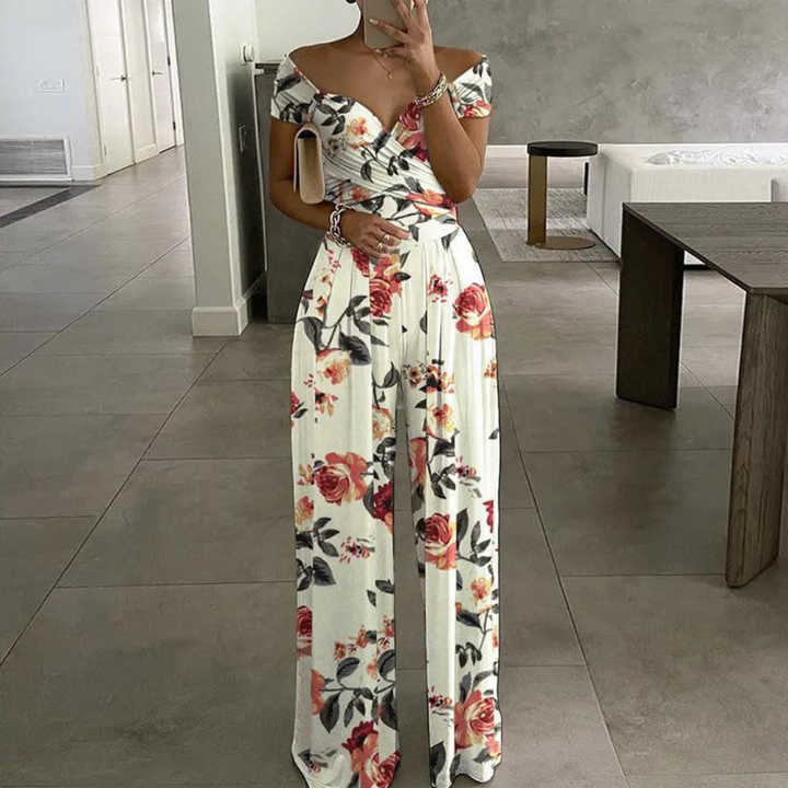 Eileen – Chic Summer Wide Leg Jumpsuit