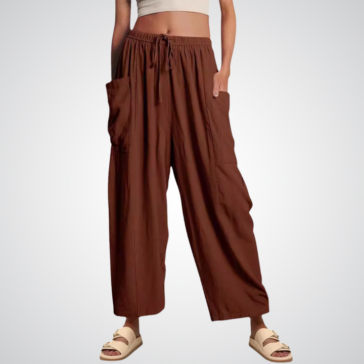 Anthea – Wide Leg Comfort Trousers