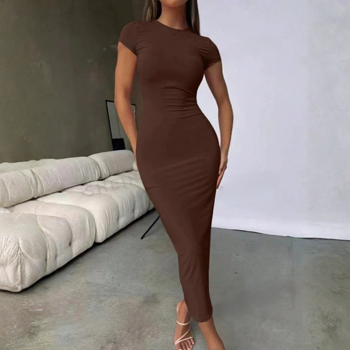 Anthea – Casual Slim Fit Summer Maxi Dress