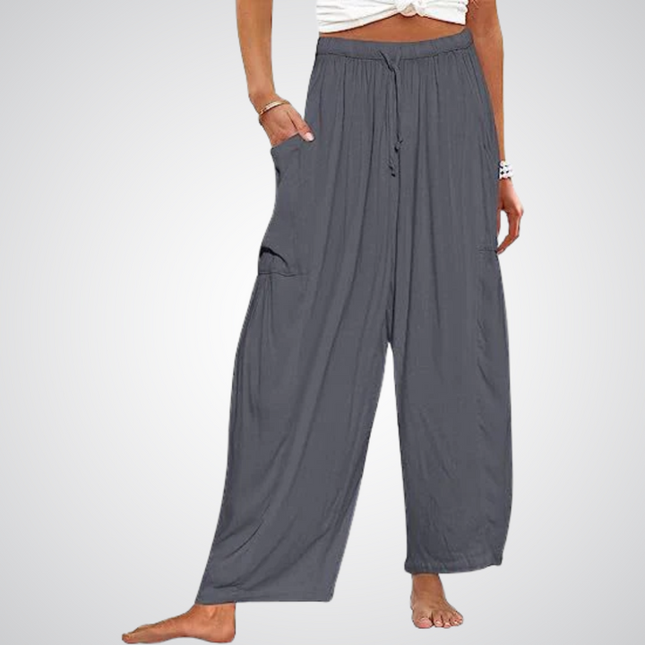 Anthea – Wide Leg Comfort Trousers