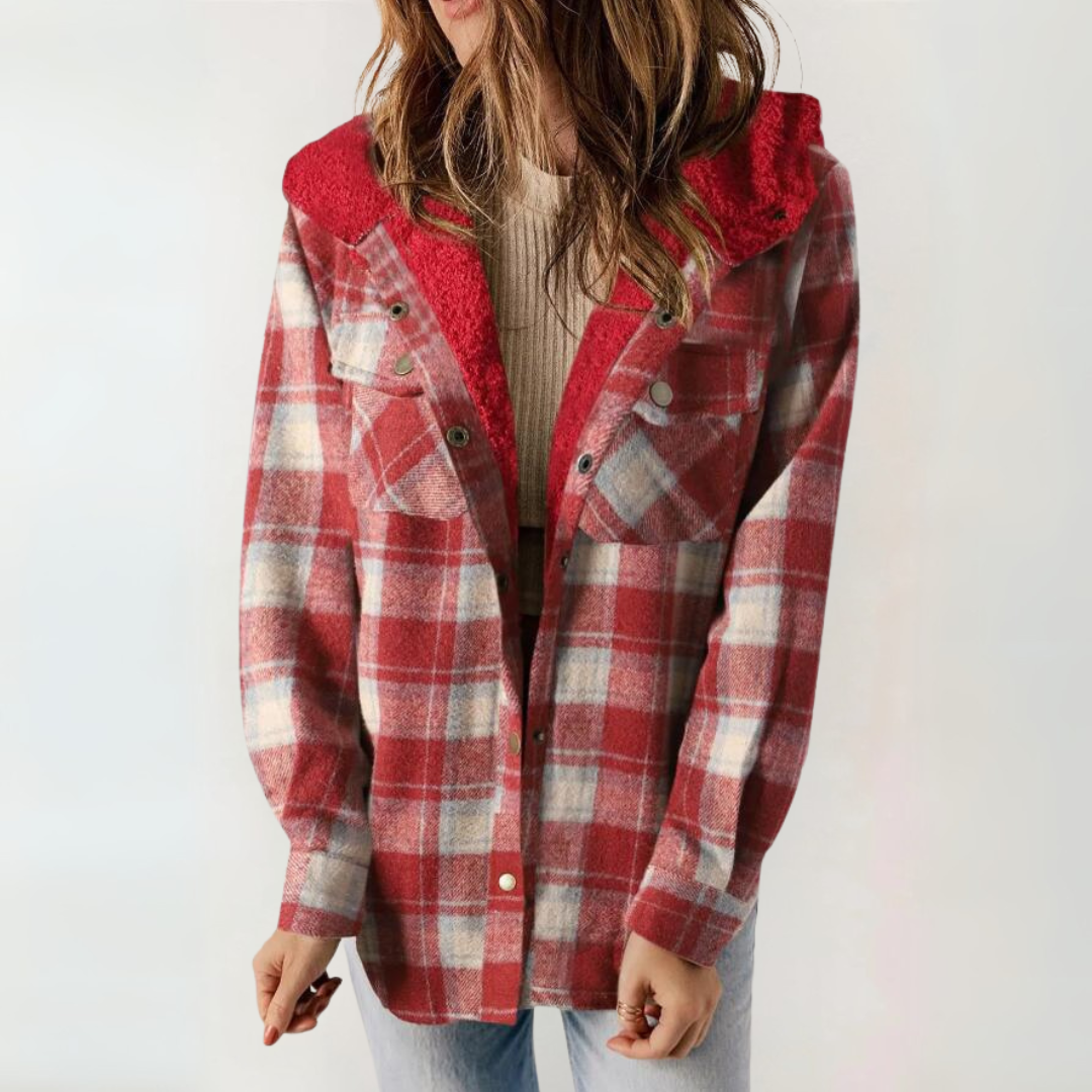 Josie – Casual Varsity Zip Jacket