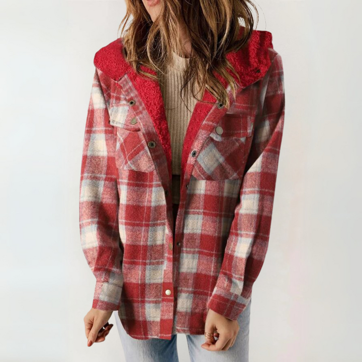 Josie – Casual Varsity Zip Jacket