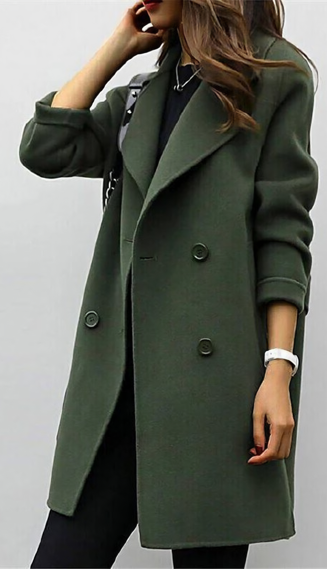 Jean – Long Trench Coat