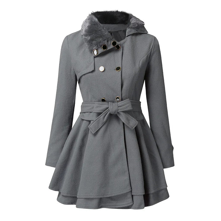 Claudia – Vintage Flair Trench Coat