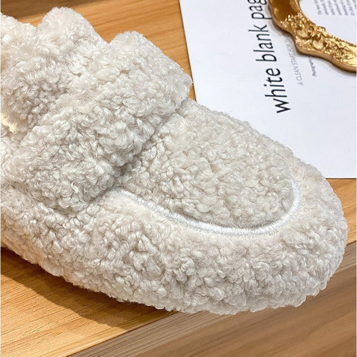 Sally – Cosy Sherpa Loafers