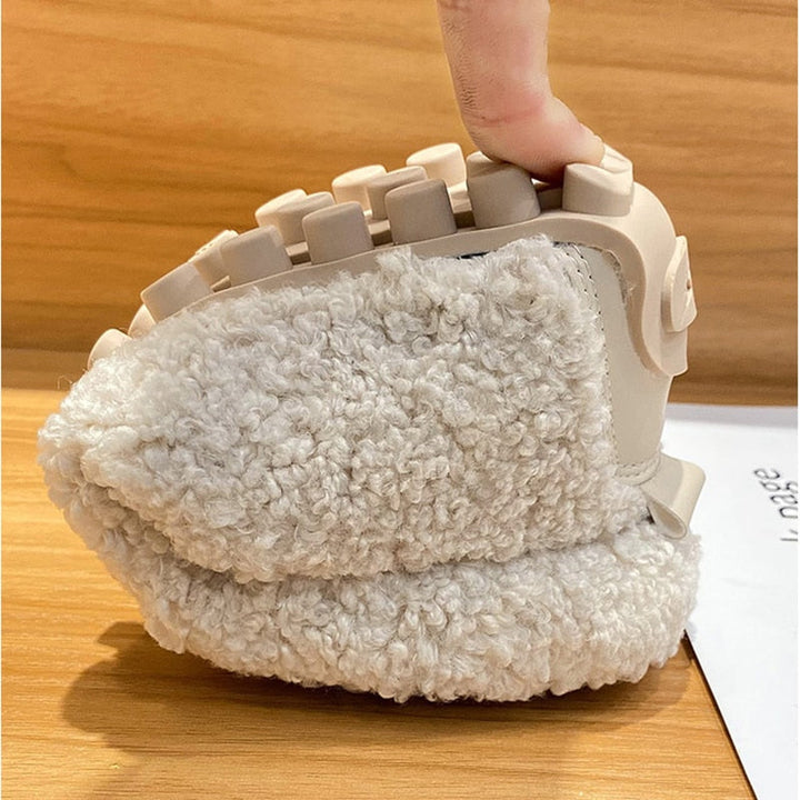 Sally – Cosy Sherpa Loafers