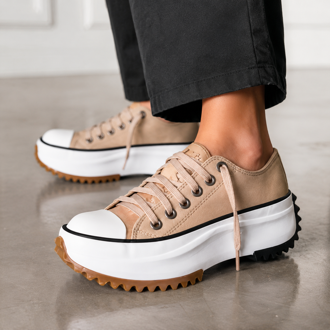 Lian – Platform Lace-Up Sneakers