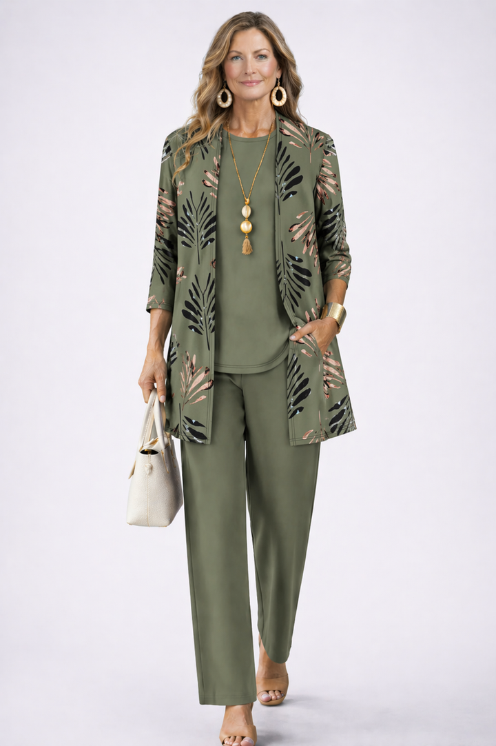 Eleanor | Botanical Three-Piece Set