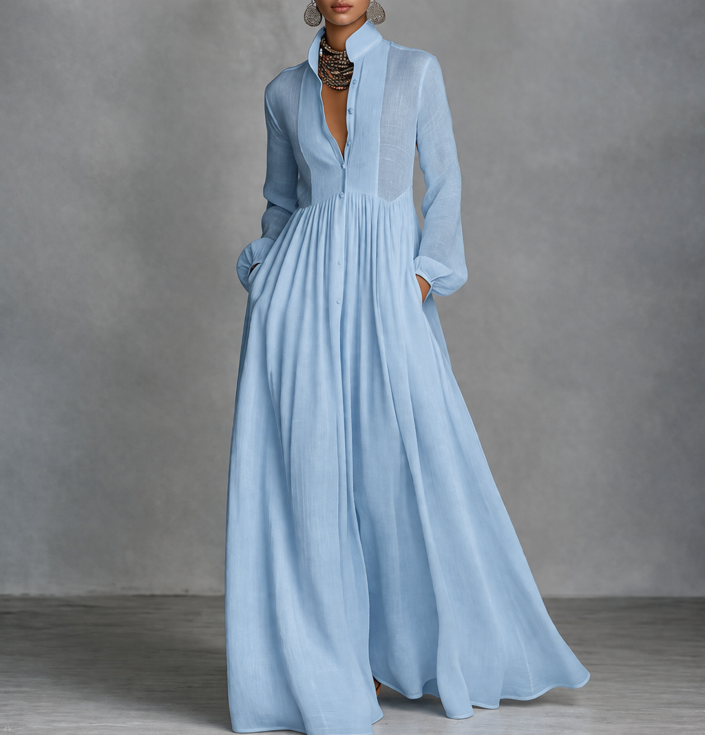 Nadine – Flowy Relaxed Maxi Dress