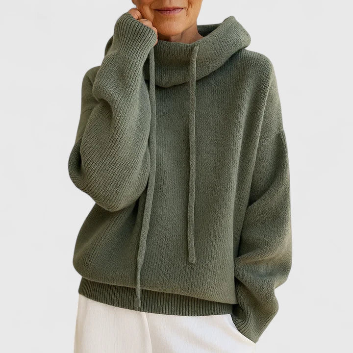 Stella – Cosy Knit Hoodie
