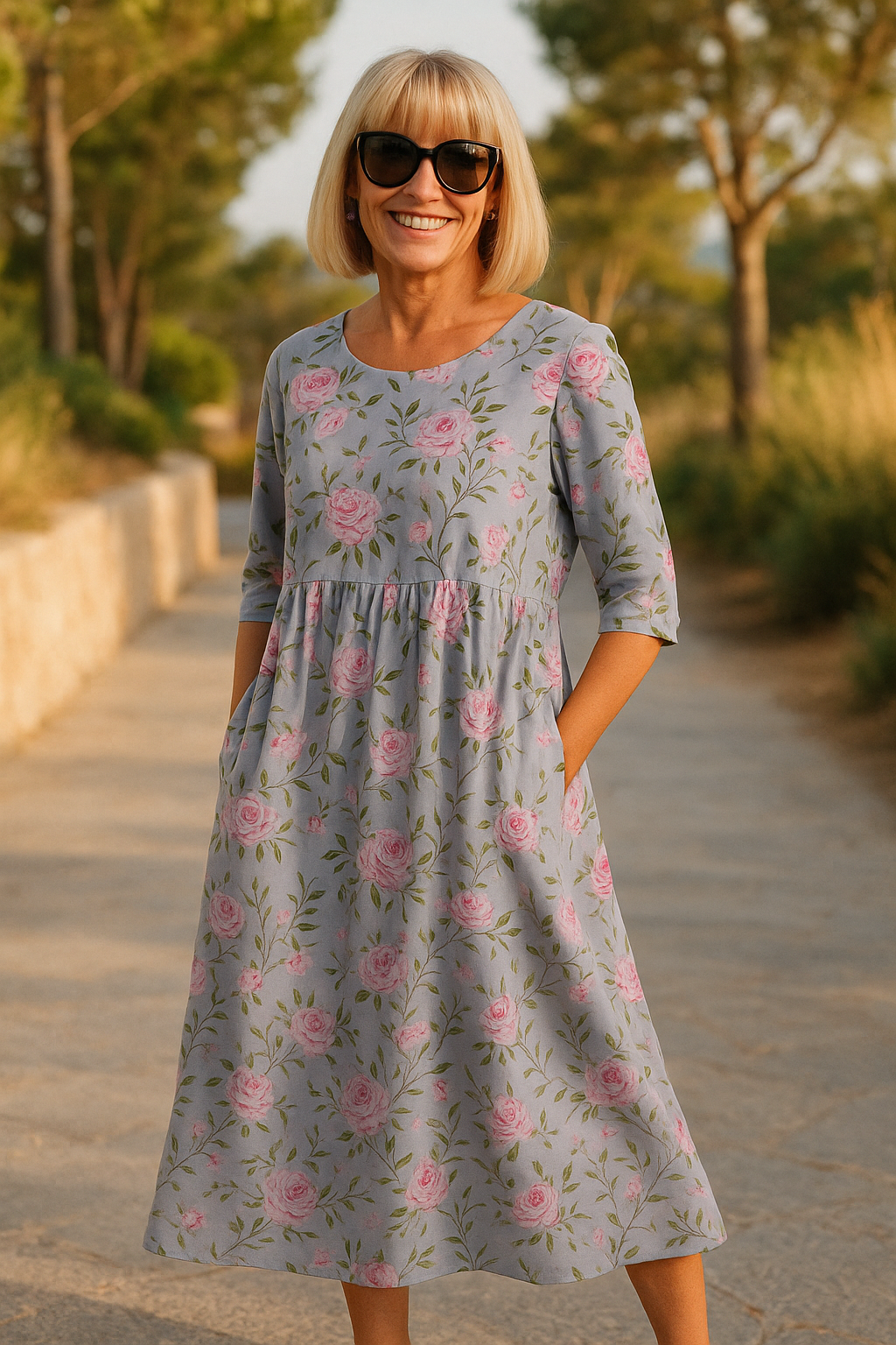 Lucinda – Relaxed Midi Dress