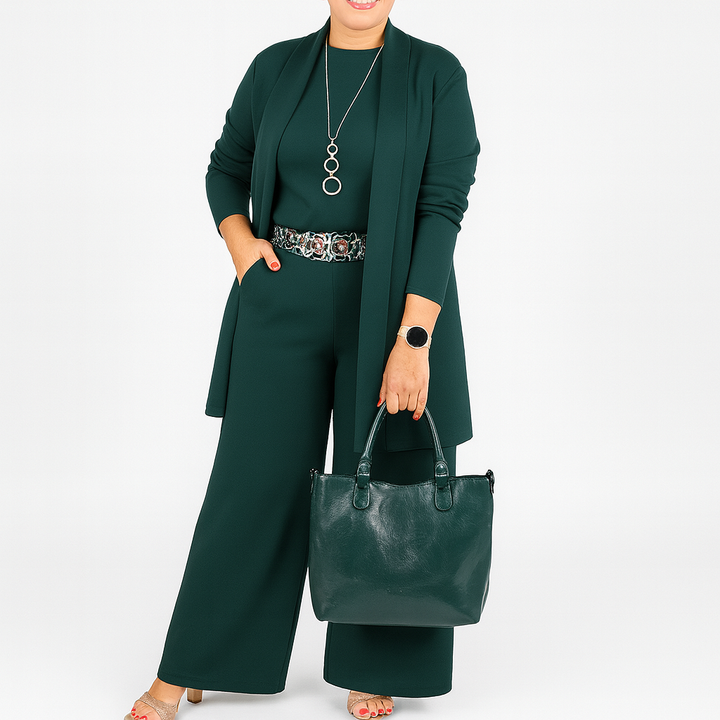 Rosaline – Elegant Stretch Three-Piece Set