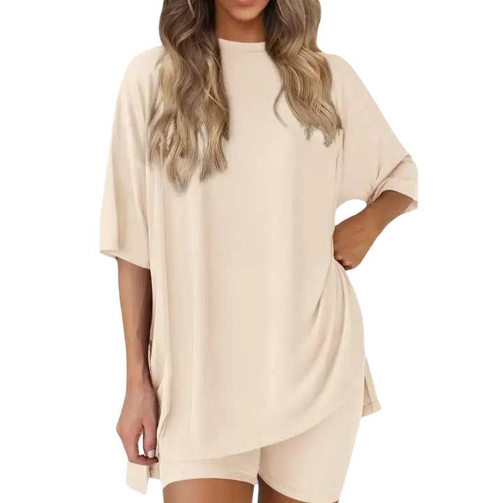 Josie – Soft Batwing Sleeve Loungewear Dress