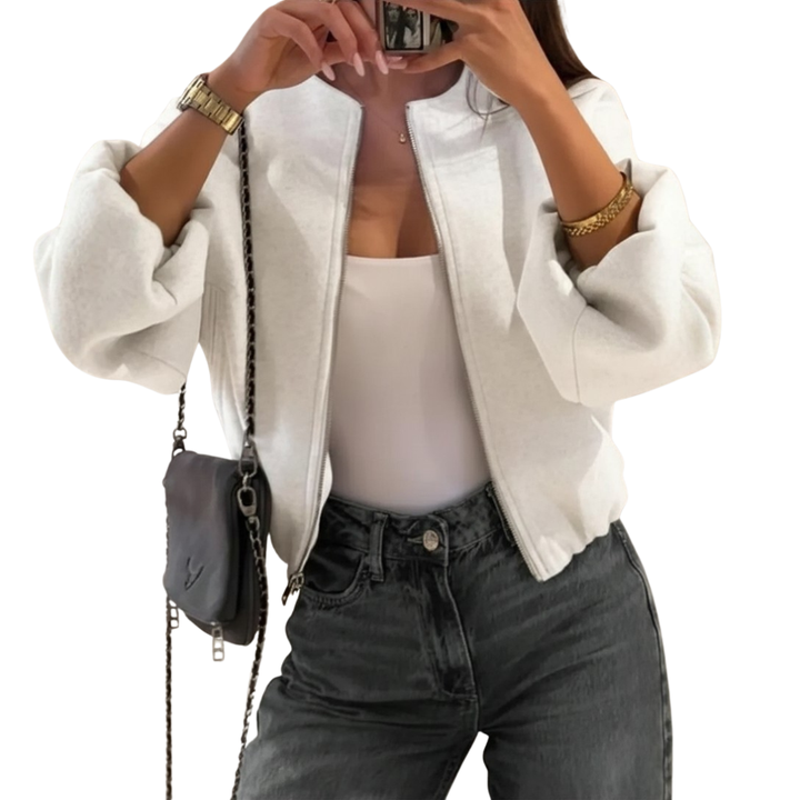 Emma – Chic Open Front Jacket