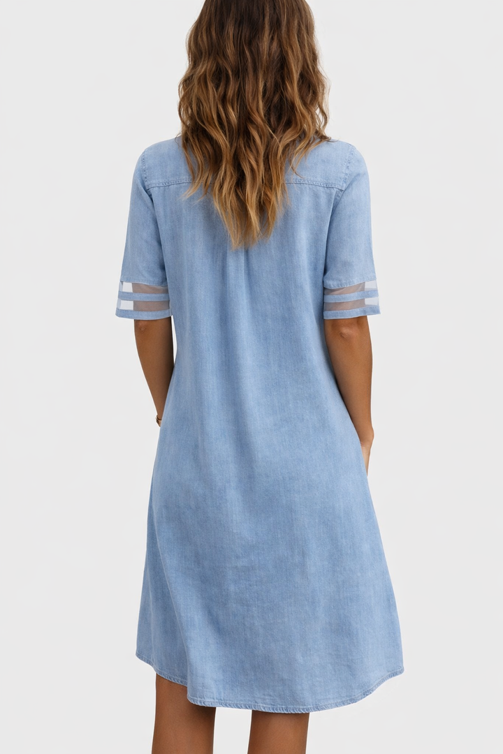 Miriam – Comfortable Flattering Denim Dress