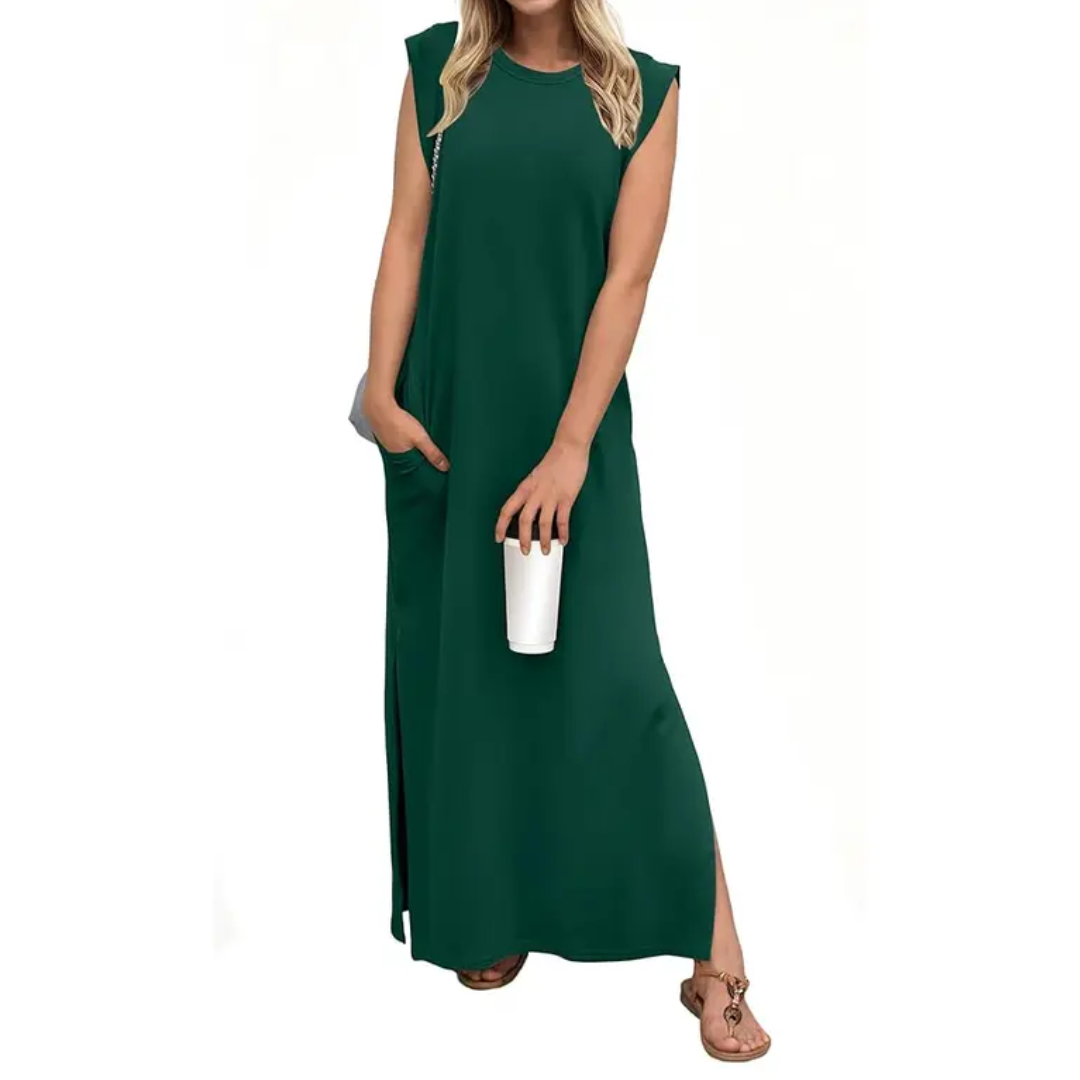 Jean – Breezy Split Pocket Maxi Dress