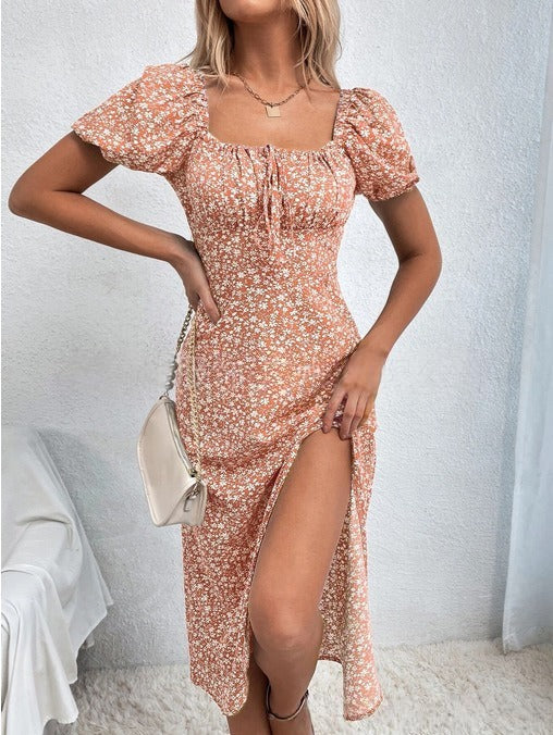 Ligaya – Classy Sleeveless Bow Shoulder Summer Dress