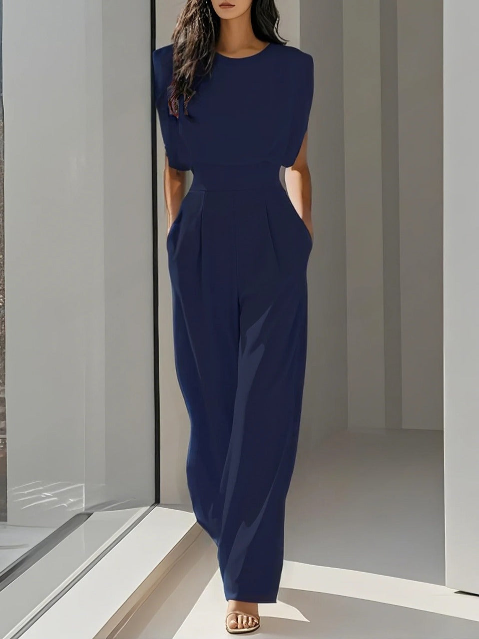 Anthea – Elegant Sleeveless Summer Jumpsuit