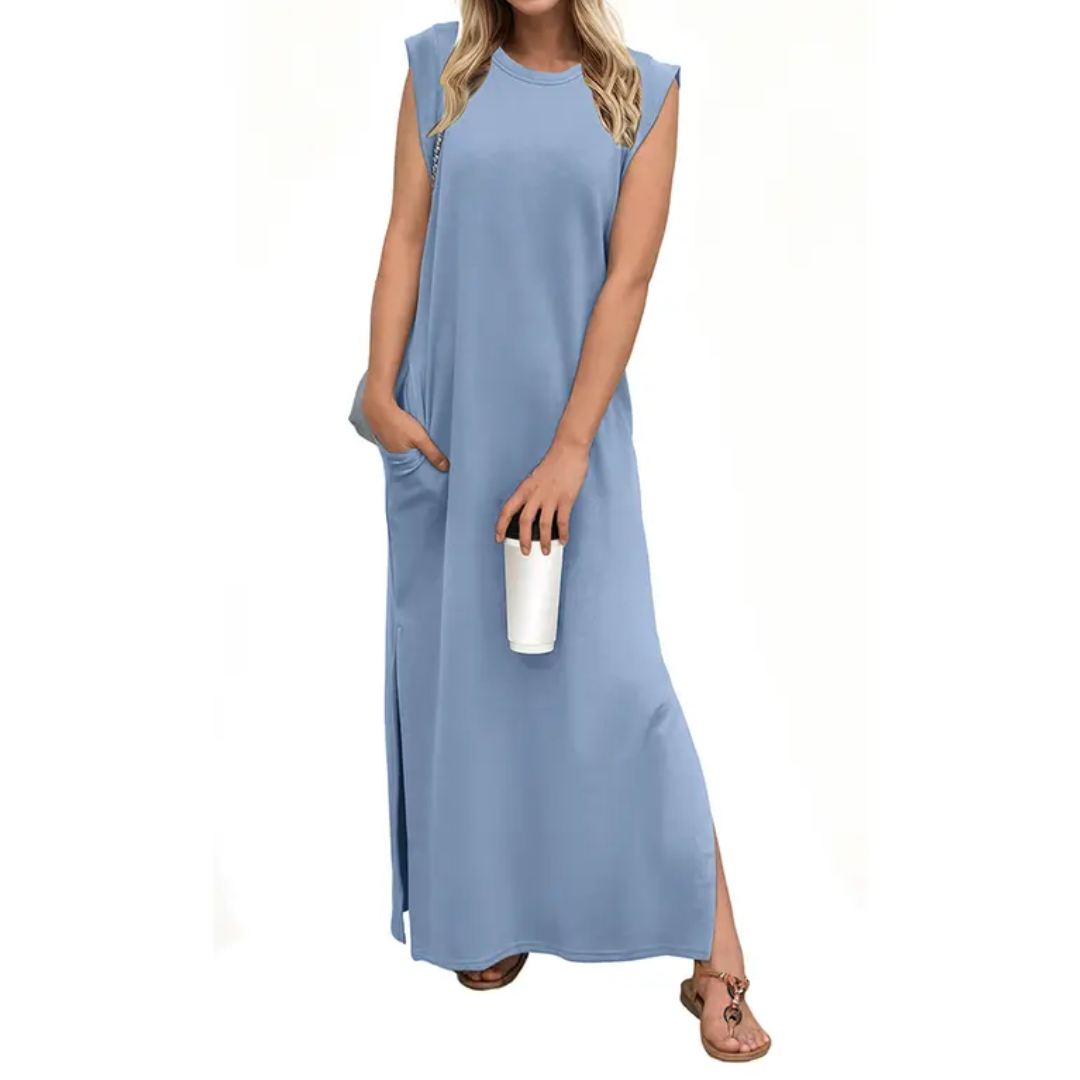Jean – Breezy Split Pocket Maxi Dress