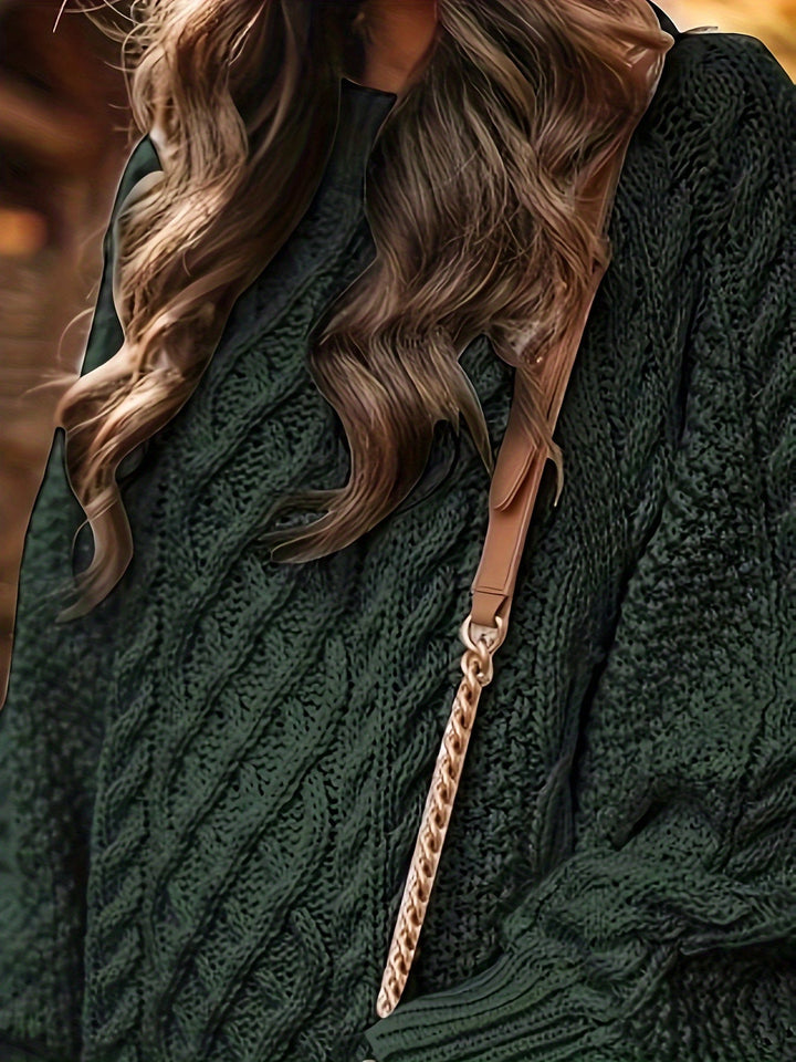 Cynthia – Luxe Ribbed Turtleneck Pullover
