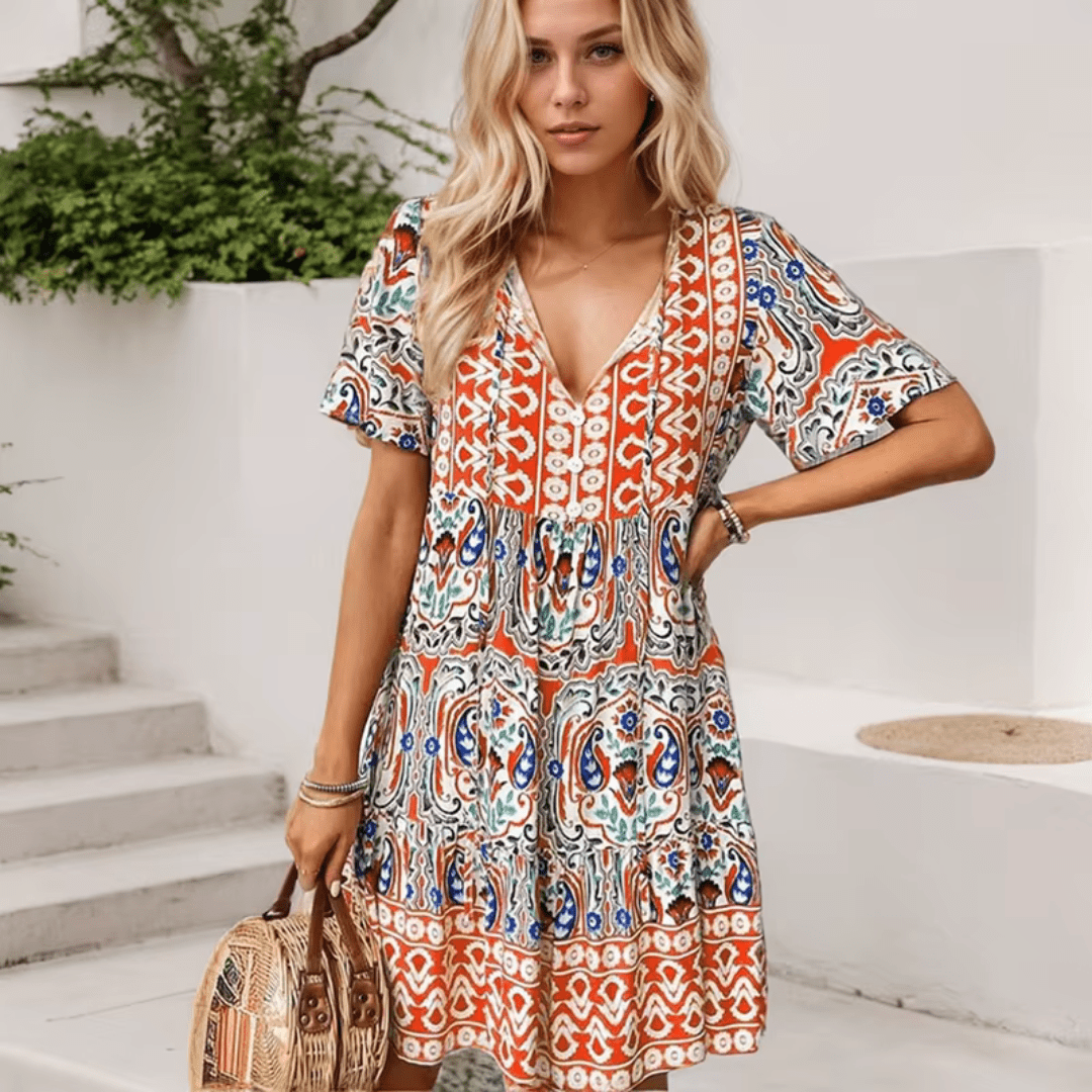 Helena – Graceful Midi Dress